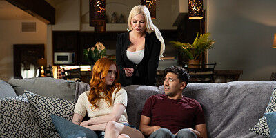 Stepmother makes stepson and his stepsister spend time together