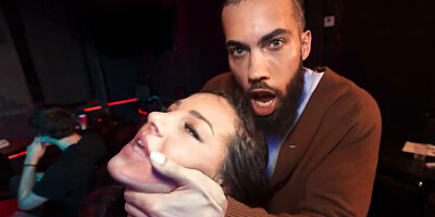 Banging in the club for Evelin Stone and James Angel
