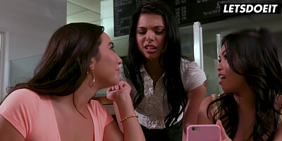 Gina Valentina, Karlee Grey & Cindy Starfall Fuck Rich Guy for Some Cash