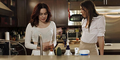 Babysitter broke the sink, so she will have to pay back