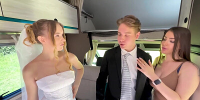 Bride Intimate With Stranger at Wedding