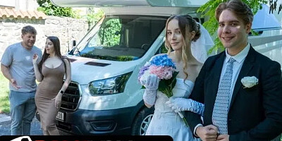 Bride Intimate With Stranger at Wedding