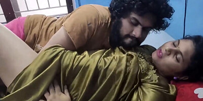 Curvy Indian woman's body enjoyed by a bearded man