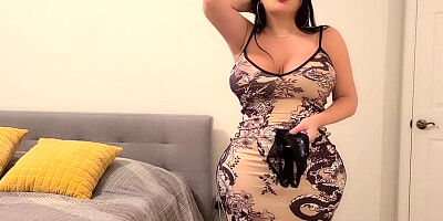 Curvy Stepmom Finds Out Her Stepson Been Cumming on Her Panties Makes Him Cre...