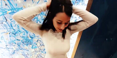 Long Socks for Danika but Squirting Orgasms Warm Her Up