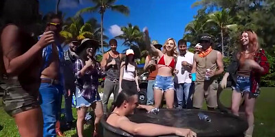 Reality kings scene with adroit Lucas Frost and Cheerleader Kait from RK Prime