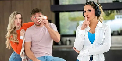 Woman Gagged and Taken on the Stairs