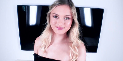 Amber Moore, Blonde Bombshell Loves a Hard Cock