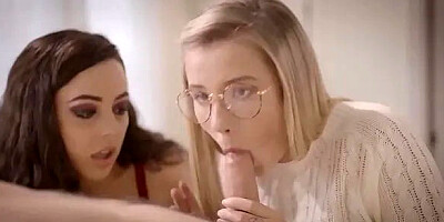 Teen Bffs Get Stepbro to Fuck Stepsis