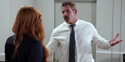 Office Parody with Redhead
