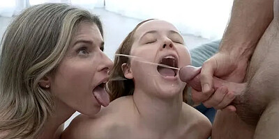 Stepmom and Stepsister Explore Standing Missionary