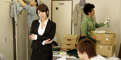 Mio Kuroki is going to enjoy her latest fucking gangbang
