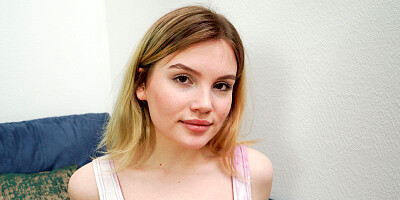 Milka Wey is going to kiss cock and get fucked on a couch