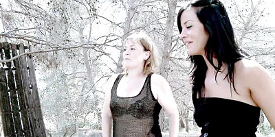 Vivid Kevin White and Delia Rosa at latina trailer