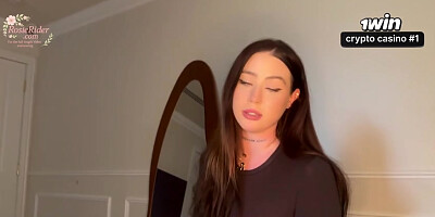 My Bestfriend's Big Titty Goth Girlfriend Asks for a Massage then Begs for Cr...