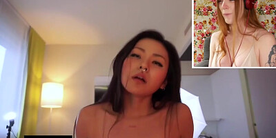Carly Rae Summers Reacts to Rough Sex - Rae Lil Black Vs Alexis Crystal