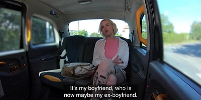 Outside video with fine-looking Greta Foss from Fake Taxi