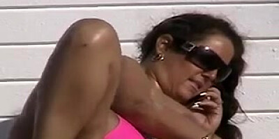 Voyeurchamp exhibitionist wife 19 anjelica beach pussy glide