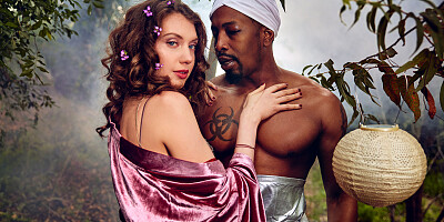 Elena Koshka looks like a true goddess while taking BBC