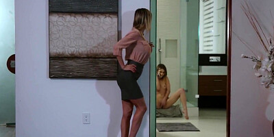 Milf And Teen 18+ Lezzies Surprising Porn