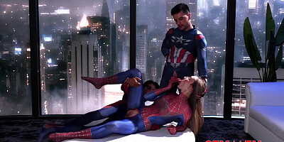 New Lula Spider Girl Banged By Superheroes (26-01-2026) Hardcore Threesome Roleplay Latina Iluvy Vidnest.io
