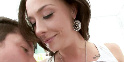 Brooklyn Lee and Chanel Preston's oral clip by Perv City