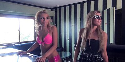 Squeaky Lilly and Carmen's 69 clip