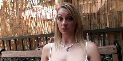 Incomparable Aline's real milf pick up scene