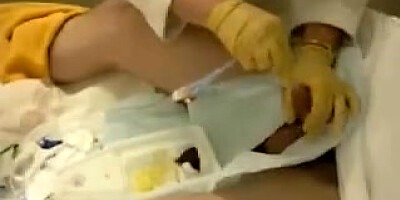 Injection of masculine catheter excruciating