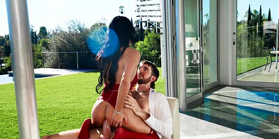 / - Anissa Kate, Girthmasterr Backdoor Action In The Backyard