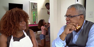 Big Jax And Kendall Woods In Jax Feeds His Big Black Cock Deep Throat
