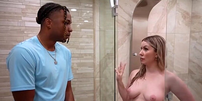 Petite Blonde, Sydney Paige And Kaby Snow - Stepmom Takes Both Stepson And His Bff