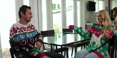 Emma Hix loves dix and ugly Christmas sweaters as well