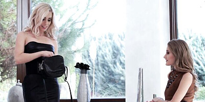 Alluring Nesty and Tiffany Tatum's fingering movie