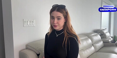 Beautiful Green Eyed Tinder Slut Fucks and Sucks on First Date- i Normally D...