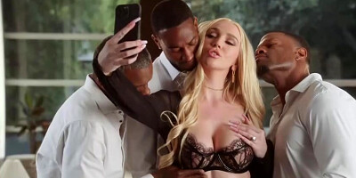 Innocent Richard Mann and Kendra Sunderland at cumshot scene