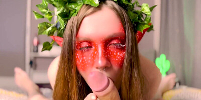 Hot Elf Girl Visited Me in My Dreams and Gave Me a Great Blowjob than We Fuck...