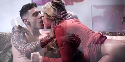 Husband falls asleep but stepbro is carnal with wife