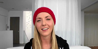 Hot and sexy Karla Krush gets pounded by a big cock and receives facial