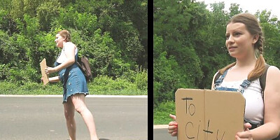 Rosy fancy woman's fetish action