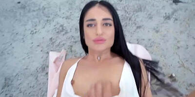 Public Agent featuring Ara Mix's blowjob sex