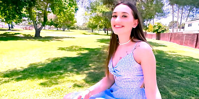 Sera Ryder meets a guy at the park who invites her to his place