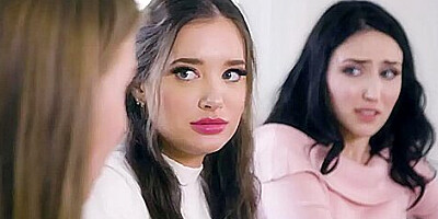 Lena Paul, Jade Baker And Gia Paige - Lesbian Couple Cheating With Same Woman