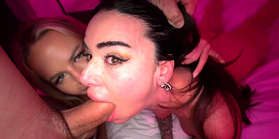 Lustful bitches Slimthick Vic and Suttin get properly fucked in bed