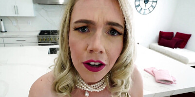 Busty blonde mom Rebel Rhyder gets a nice dose of dick
