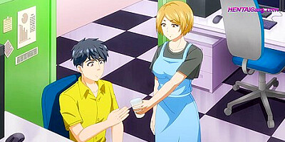 Nerdy anime wife gets pinned down and stuffed deep by her horny husband