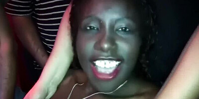 Temperament GF - african clip - Real GangBangs