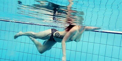 Fetish video with playful Katrin from Underwater Show