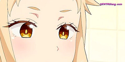 Naked anime beauty mounts BF in bath for deep messy grind (Exclusive) ENG Subbed