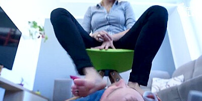 Foot And Domination (foot Domination, Foot Worship, Foot Smelling, Femdom, Soles)